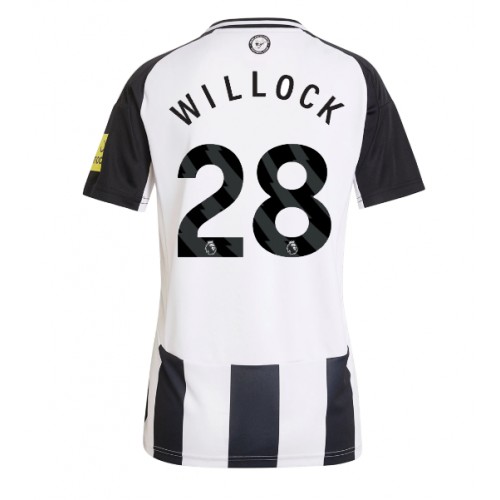 Ženski Nogometni dresi Newcastle United Joe Willock #28 Domači 2024-25 Kratek Rokav